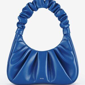 Beautiful JW Pei Peacock BLUE Gabbi Shoulder Hobo Bag Vegan Leather EUC!